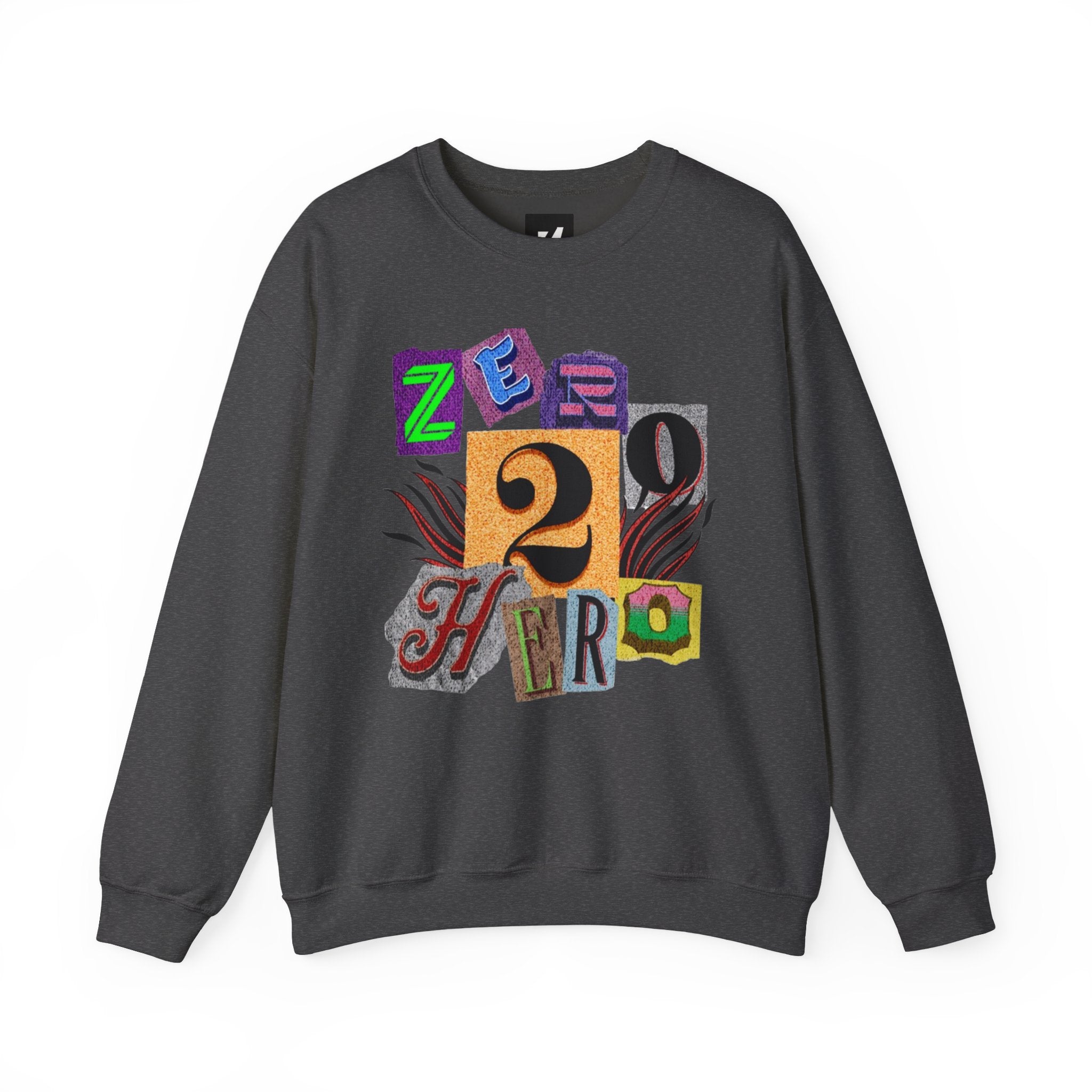 Zero To Hero Unisex Heavy Blend™ Crewneck Sweatshirt