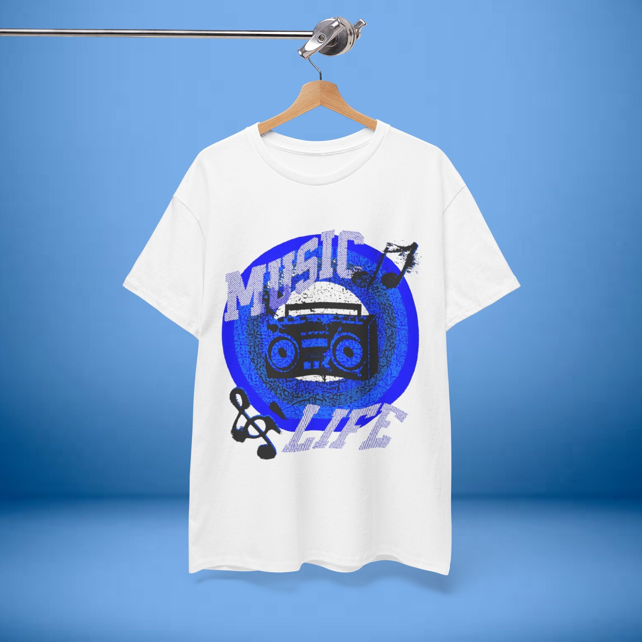 Music Life Unisex Heavy Cotton Tee