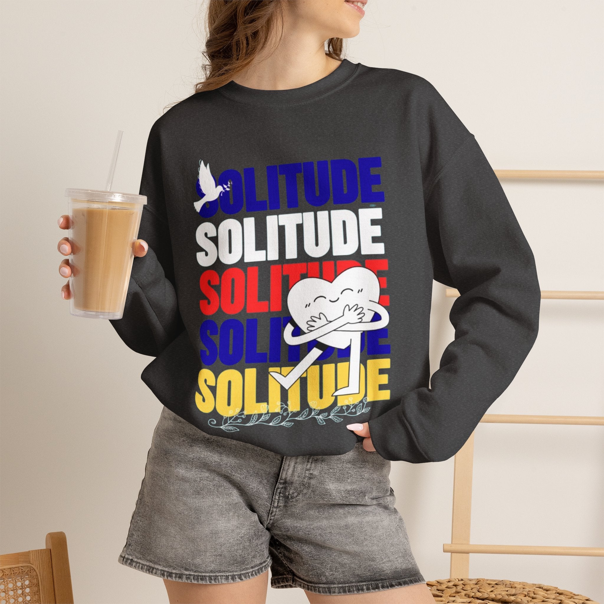 Solitude Unisex Heavy Blend™ Crewneck Sweatshirt