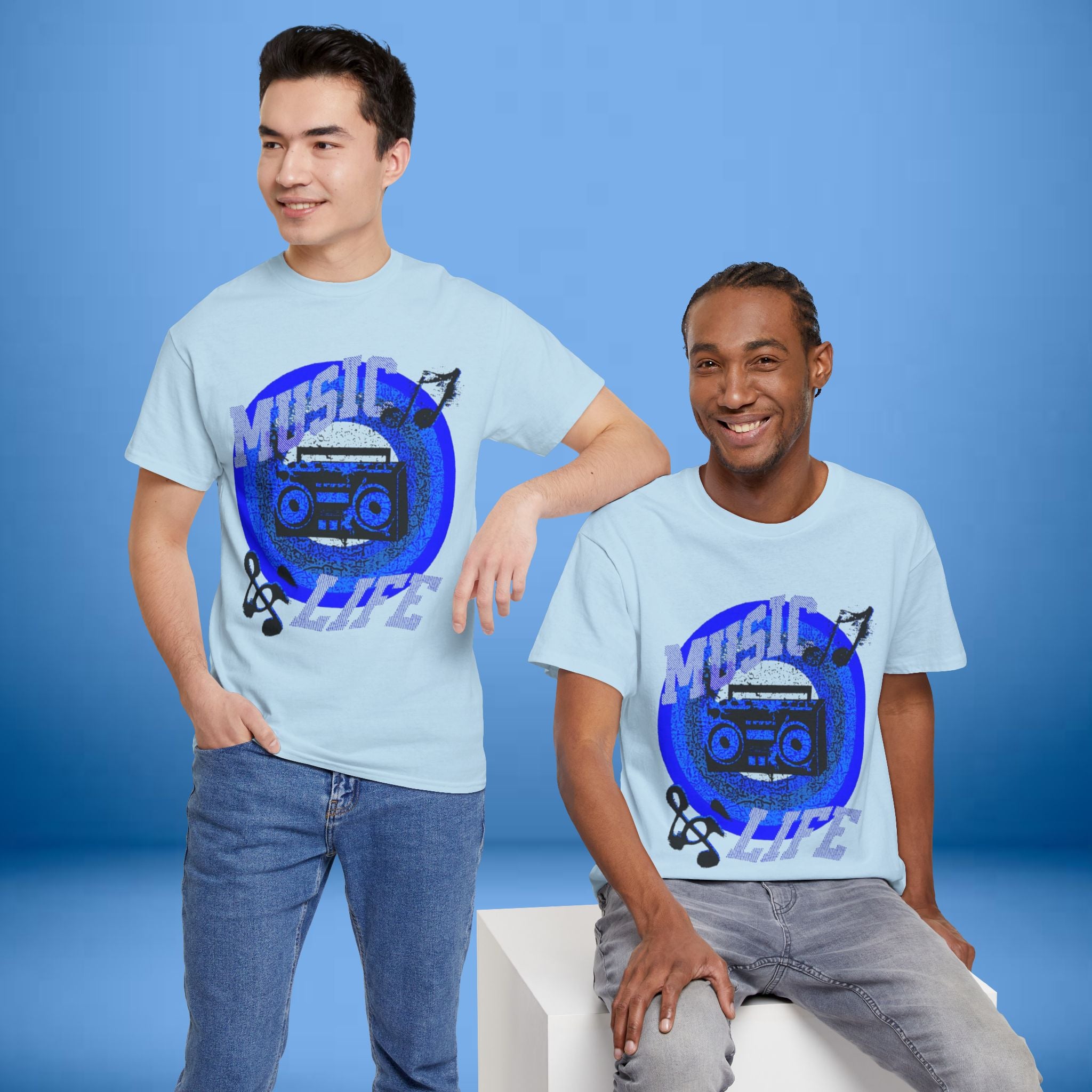 Music Life Unisex Heavy Cotton Tee