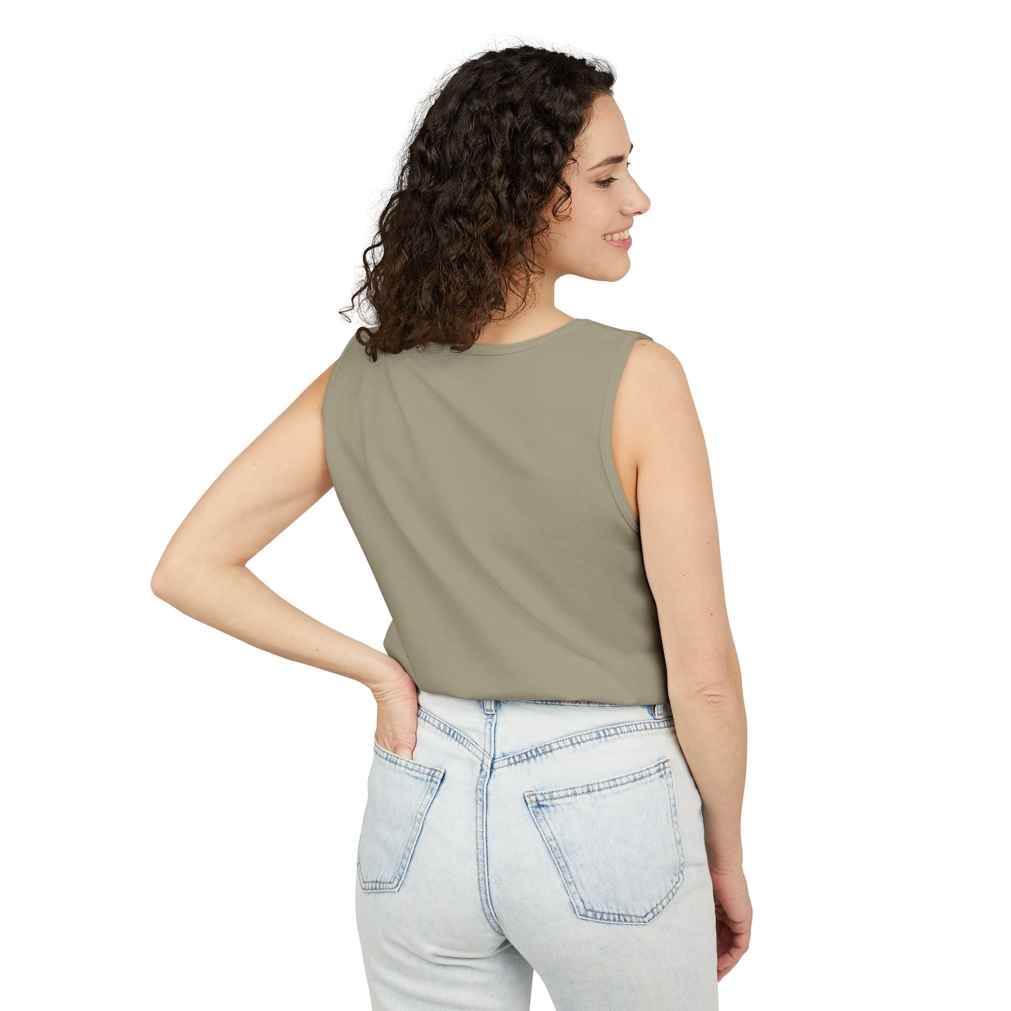 제로 투 히어로 유니섹스 가먼트다잉 탱크탑
