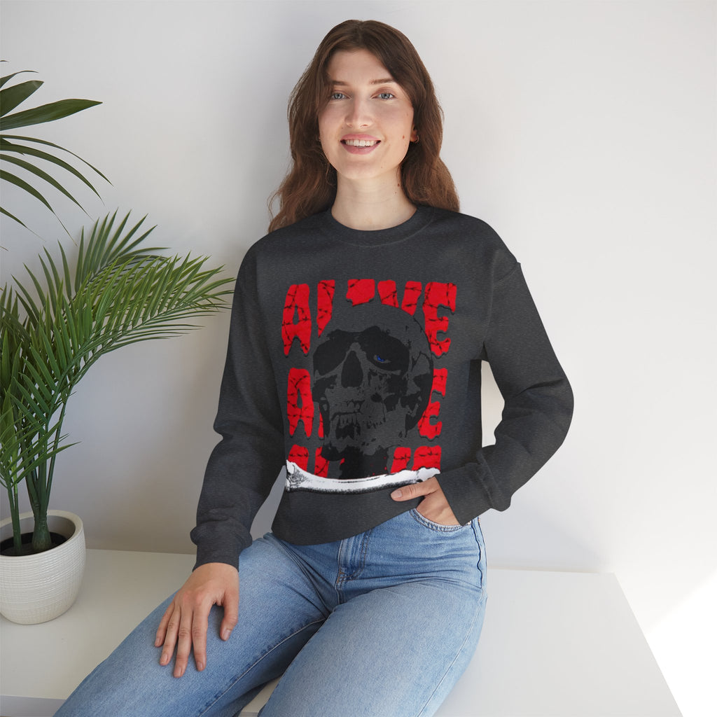 Feel Alive Unisex Heavy Blend™ Crewneck Sweatshirt