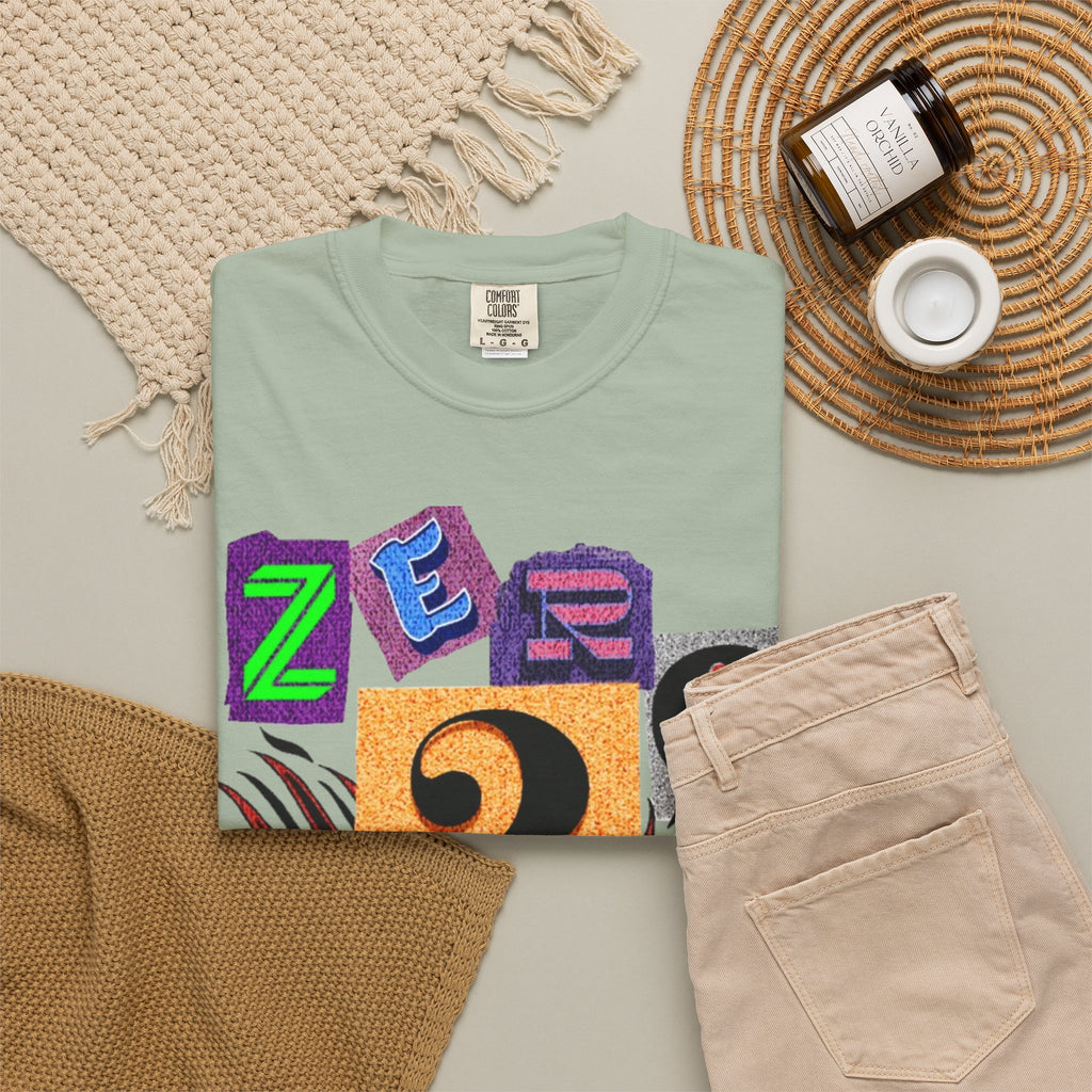 Zero To Hero Unisex Garment-Dyed T-shirt