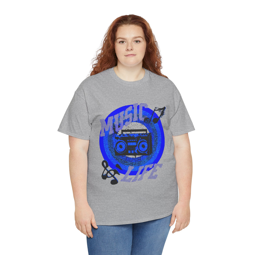 Music Life Unisex Heavy Cotton Tee