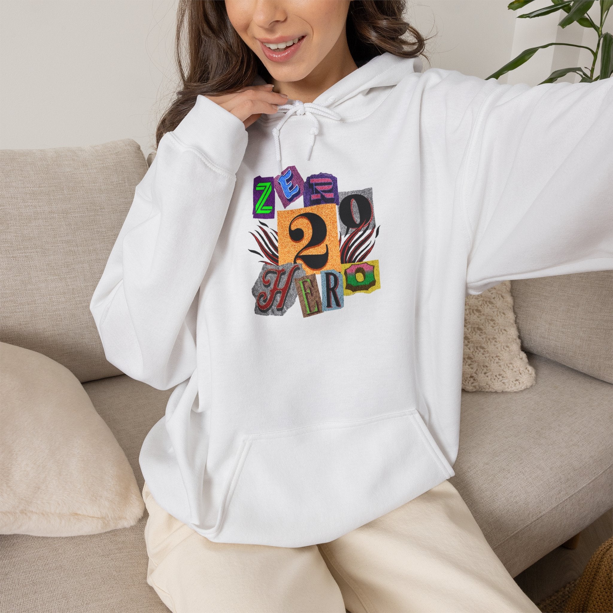 Zero To Hero Unisex Heavy Blend™ Hooded Sweatshirt
