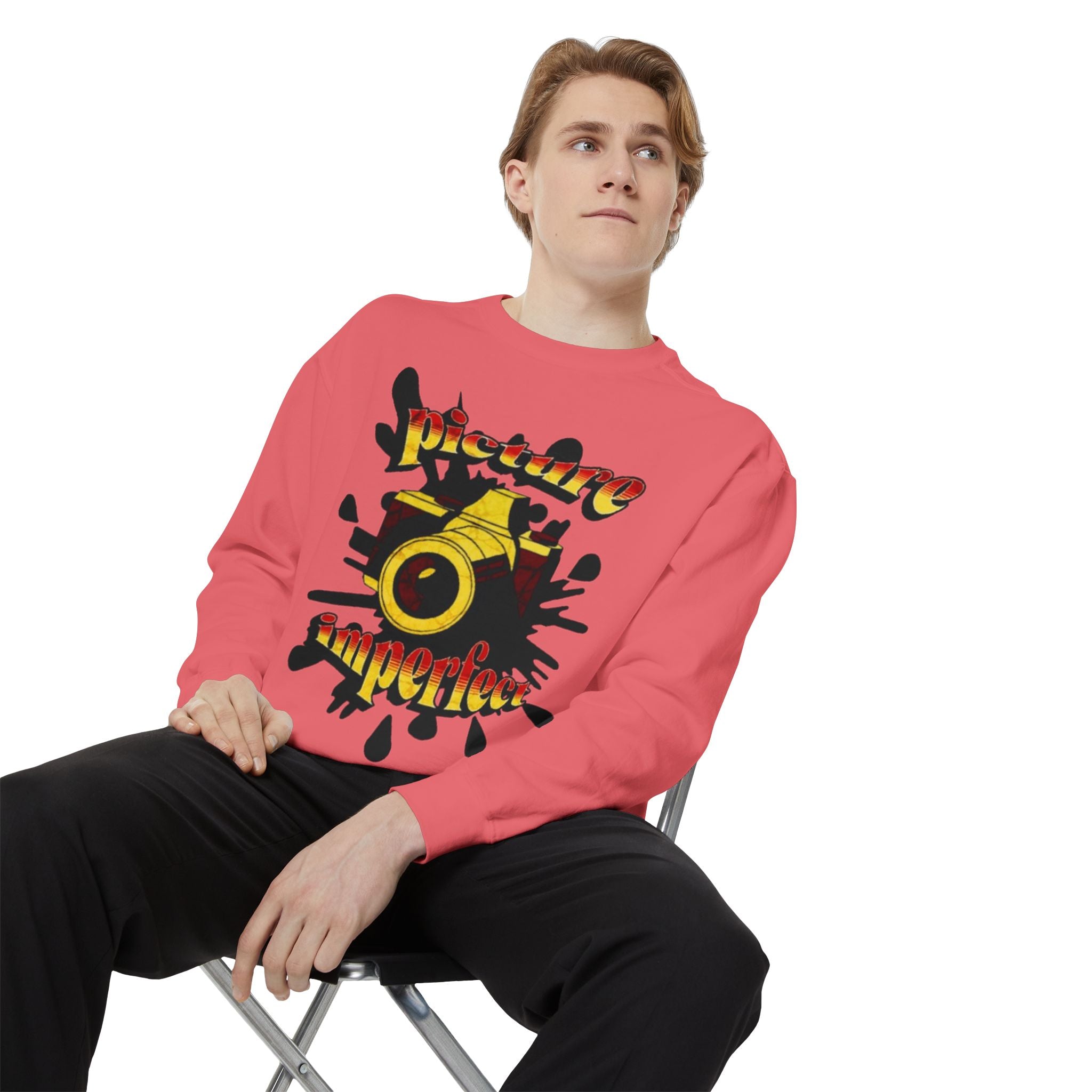 سويت شيرت Picture Imperfect Unisex مصبوغ بصبغة طبيعية