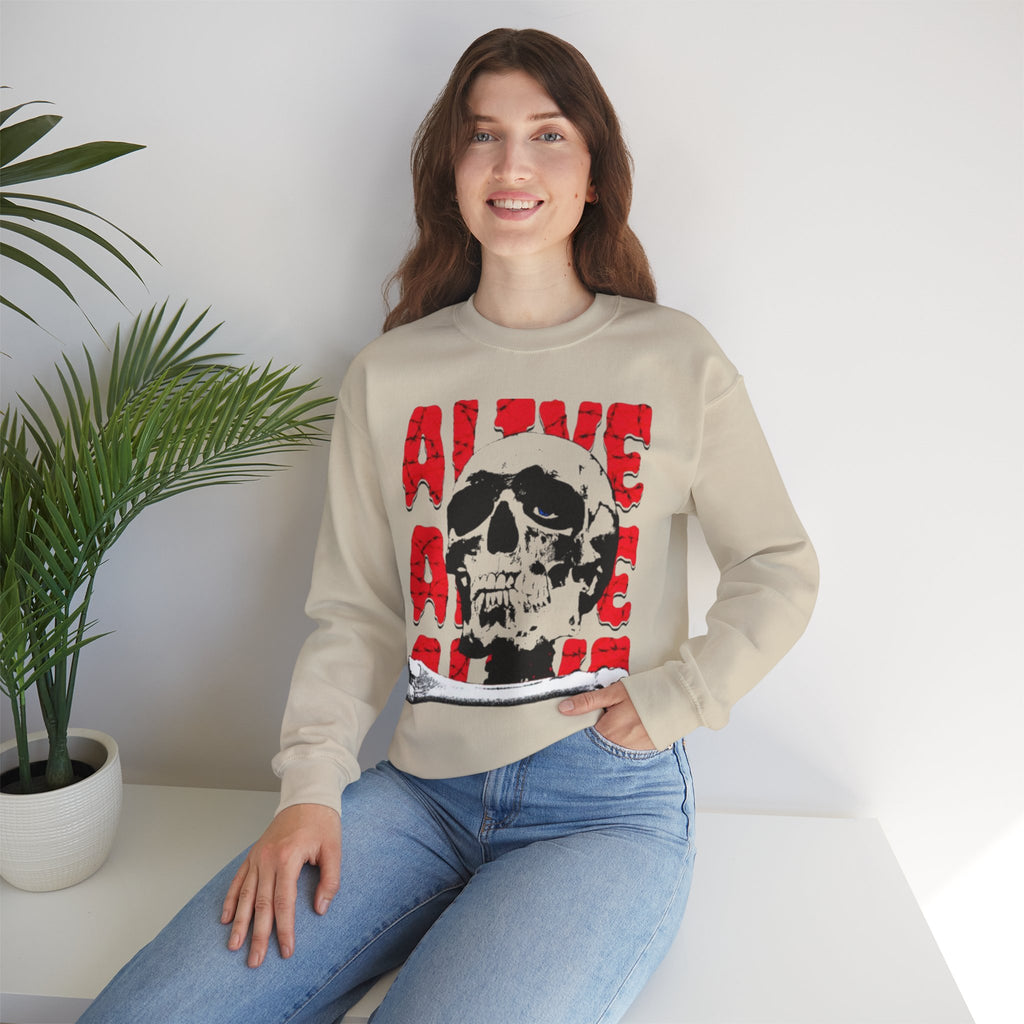 Feel Alive Unisex Heavy Blend™ Crewneck Sweatshirt