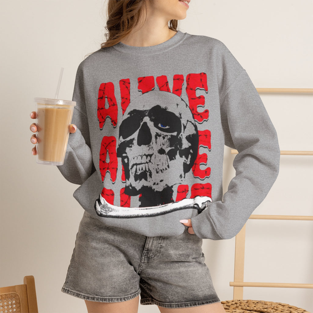 Feel Alive Unisex Heavy Blend™ Crewneck Sweatshirt