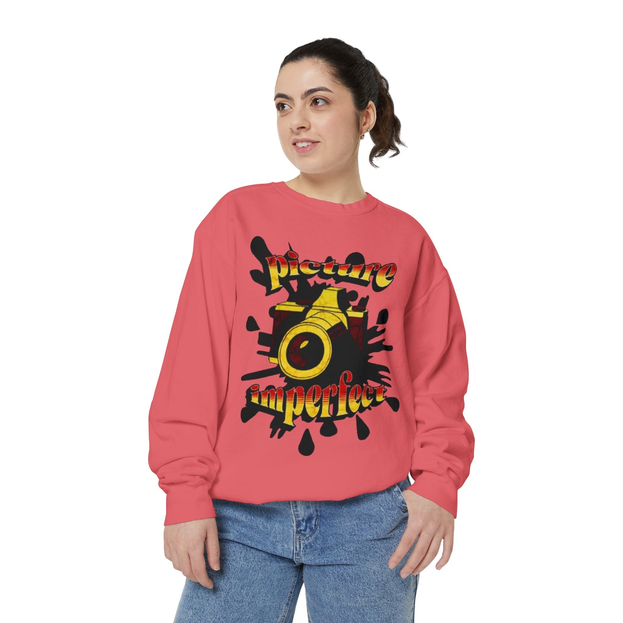 سويت شيرت Picture Imperfect Unisex مصبوغ بصبغة طبيعية