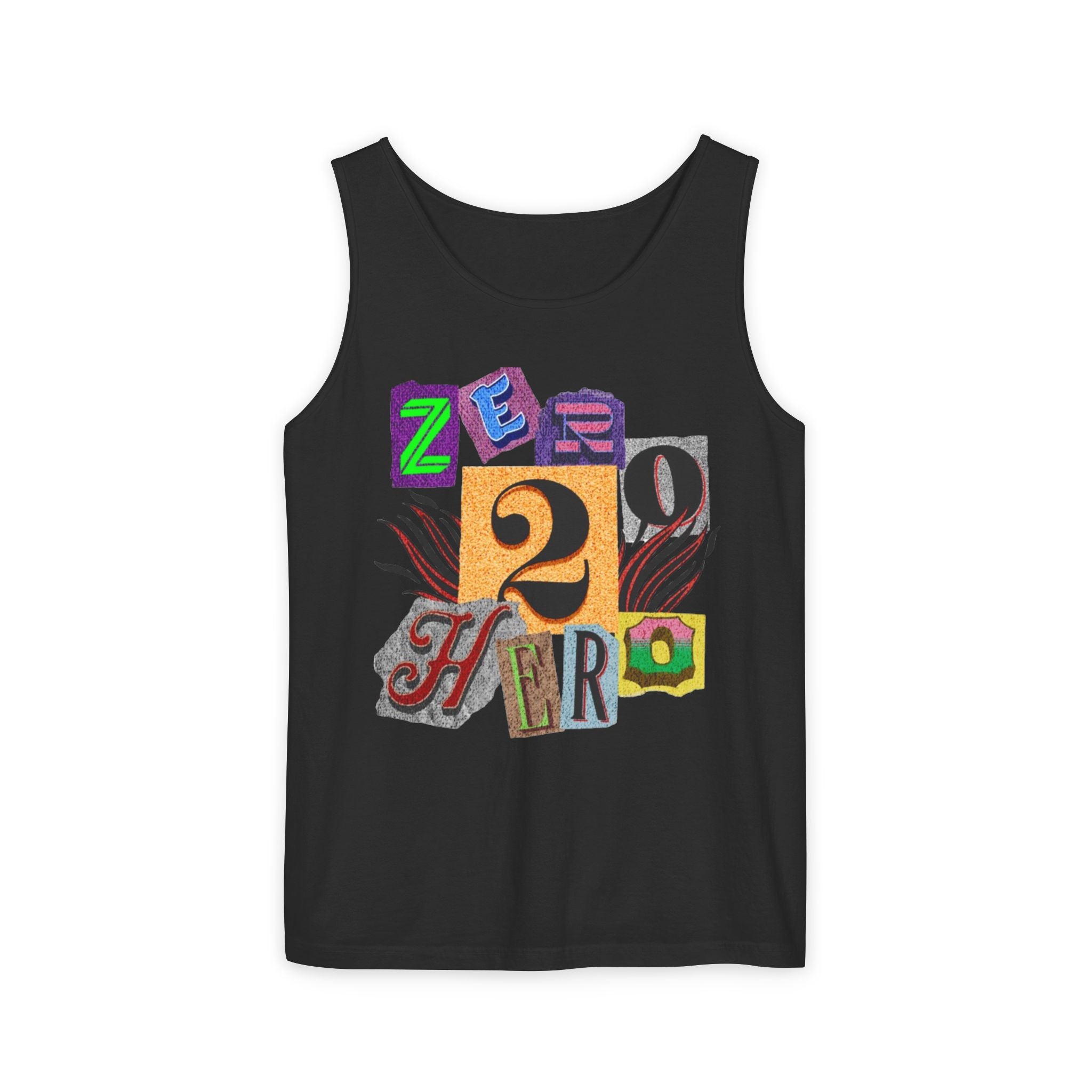 Zero To Hero Unisex Garment-Dyed Tank Top
