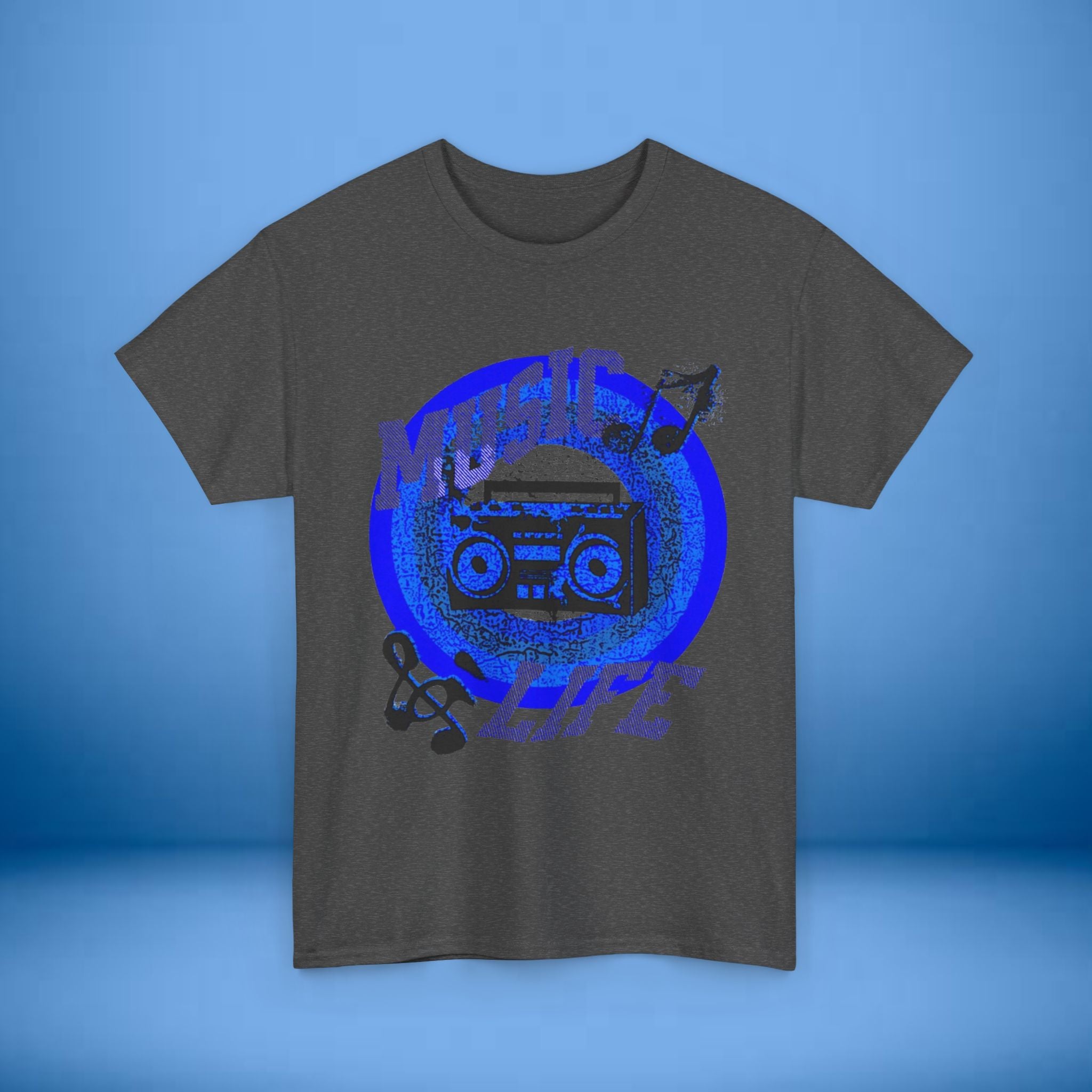 Music Life Unisex Heavy Cotton Tee