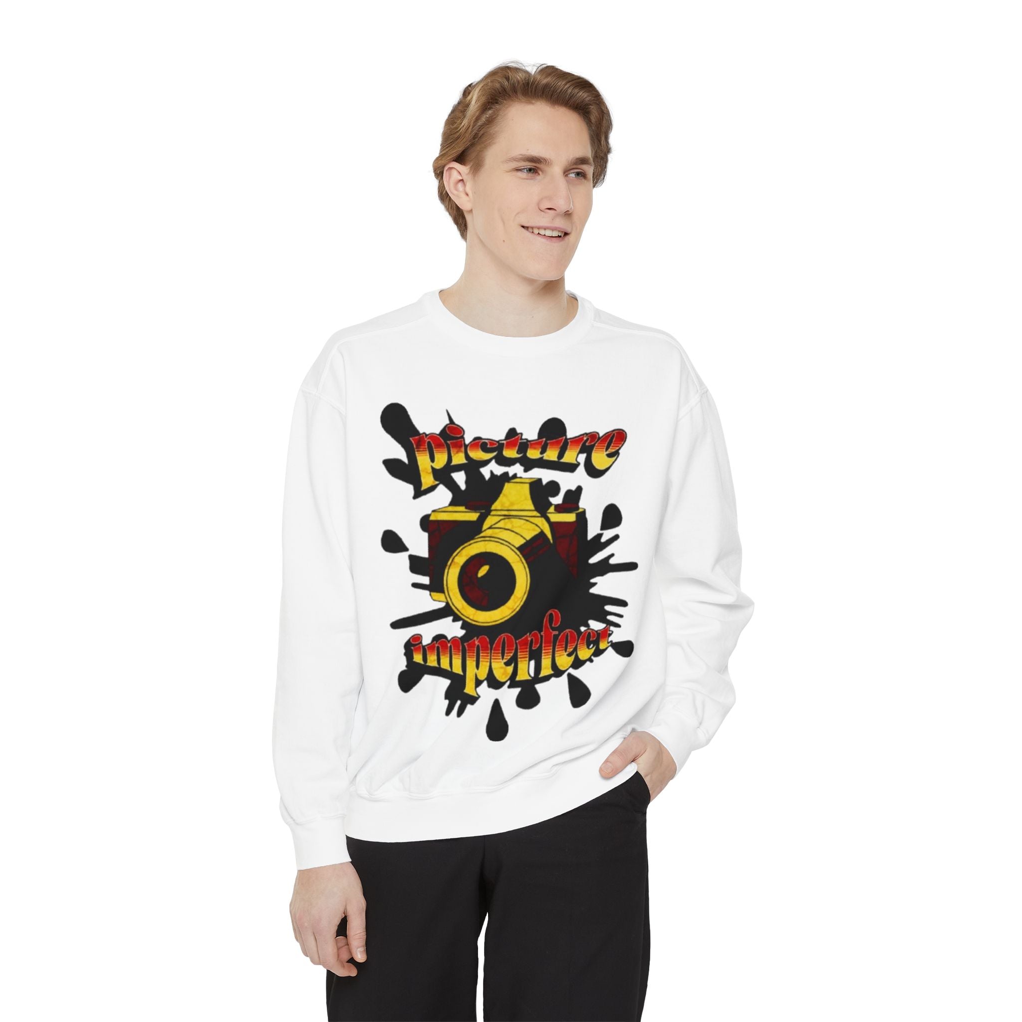 سويت شيرت Picture Imperfect Unisex مصبوغ بصبغة طبيعية