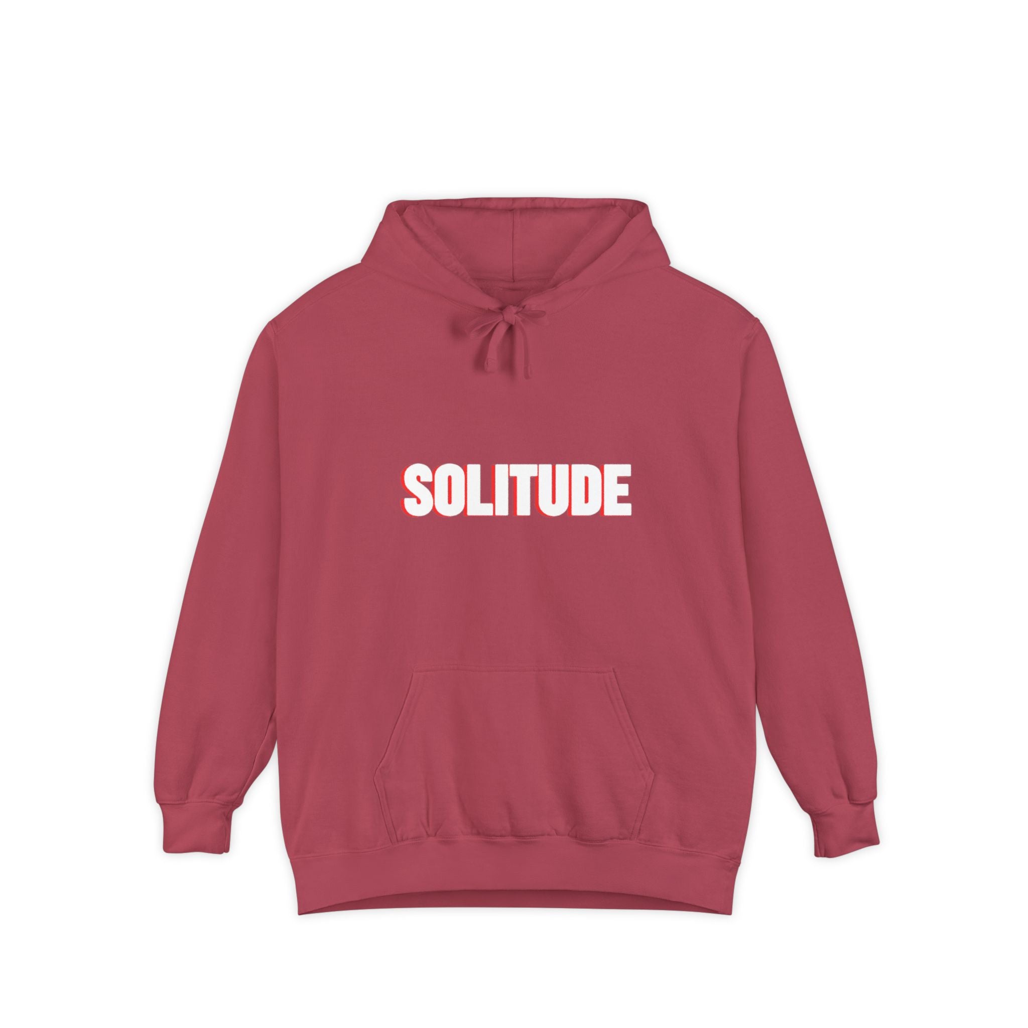 سويتشيرت بغطاء رأس مصبوغ للجنسين من Solitude