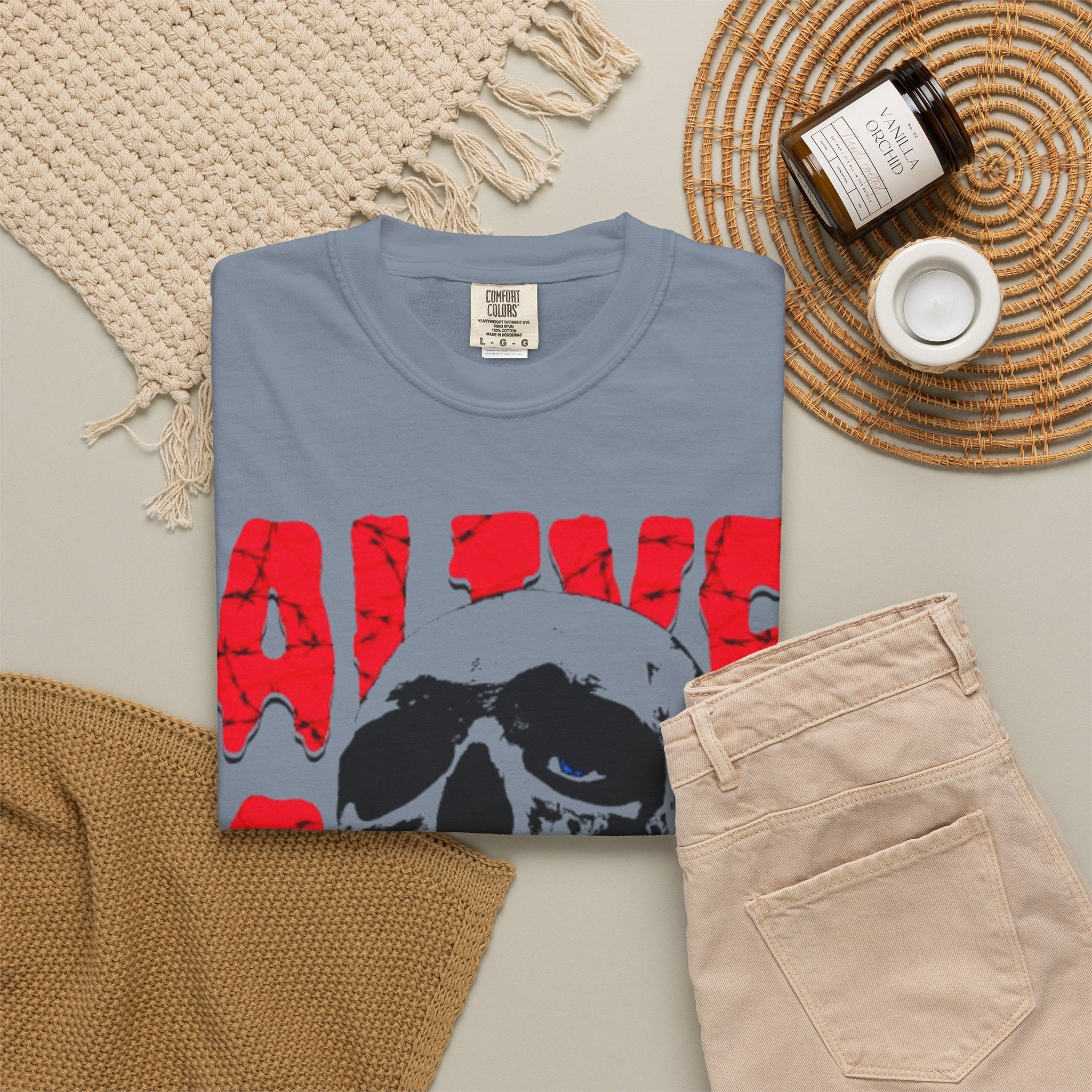 Feel Alive Unisex Garment-Dyed T-shirt