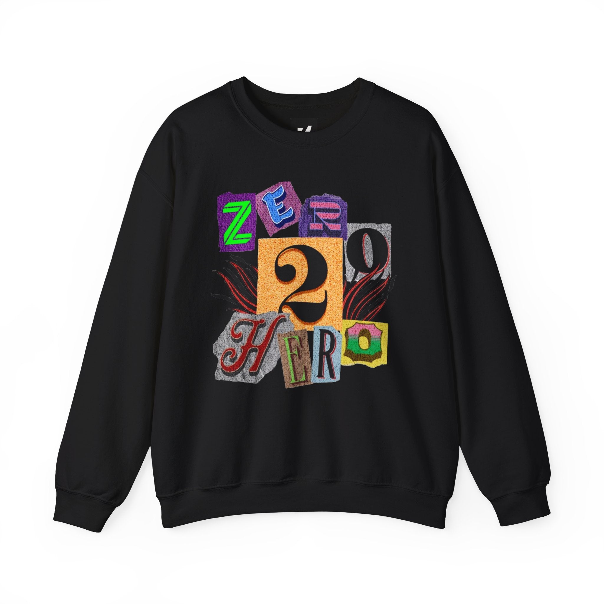 Zero To Hero Unisex Heavy Blend™ Crewneck Sweatshirt