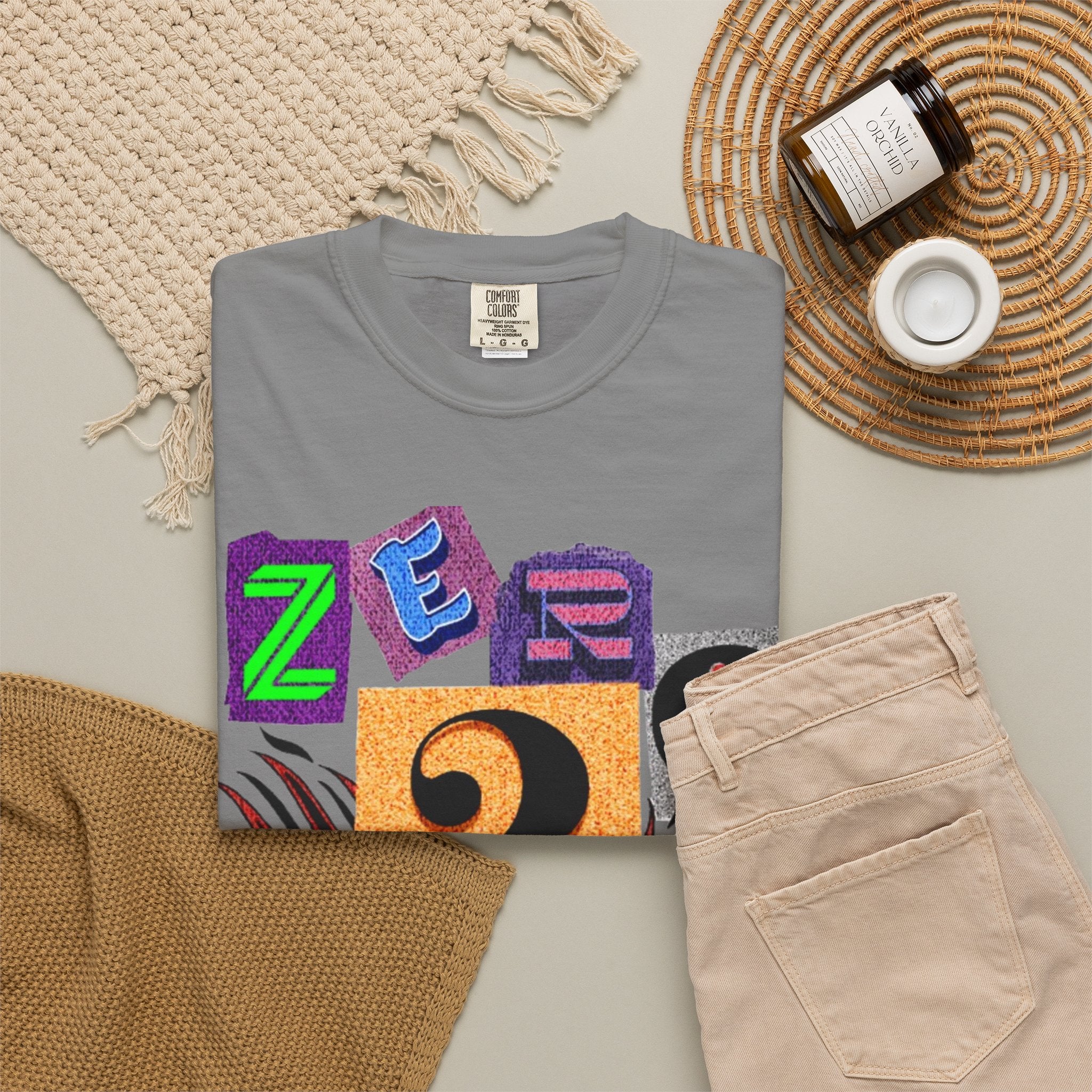 Zero To Hero Unisex Garment-Dyed T-shirt