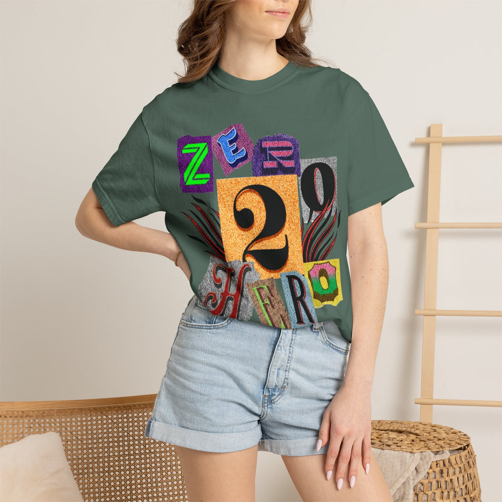 Zero To Hero Unisex Garment-Dyed T-shirt