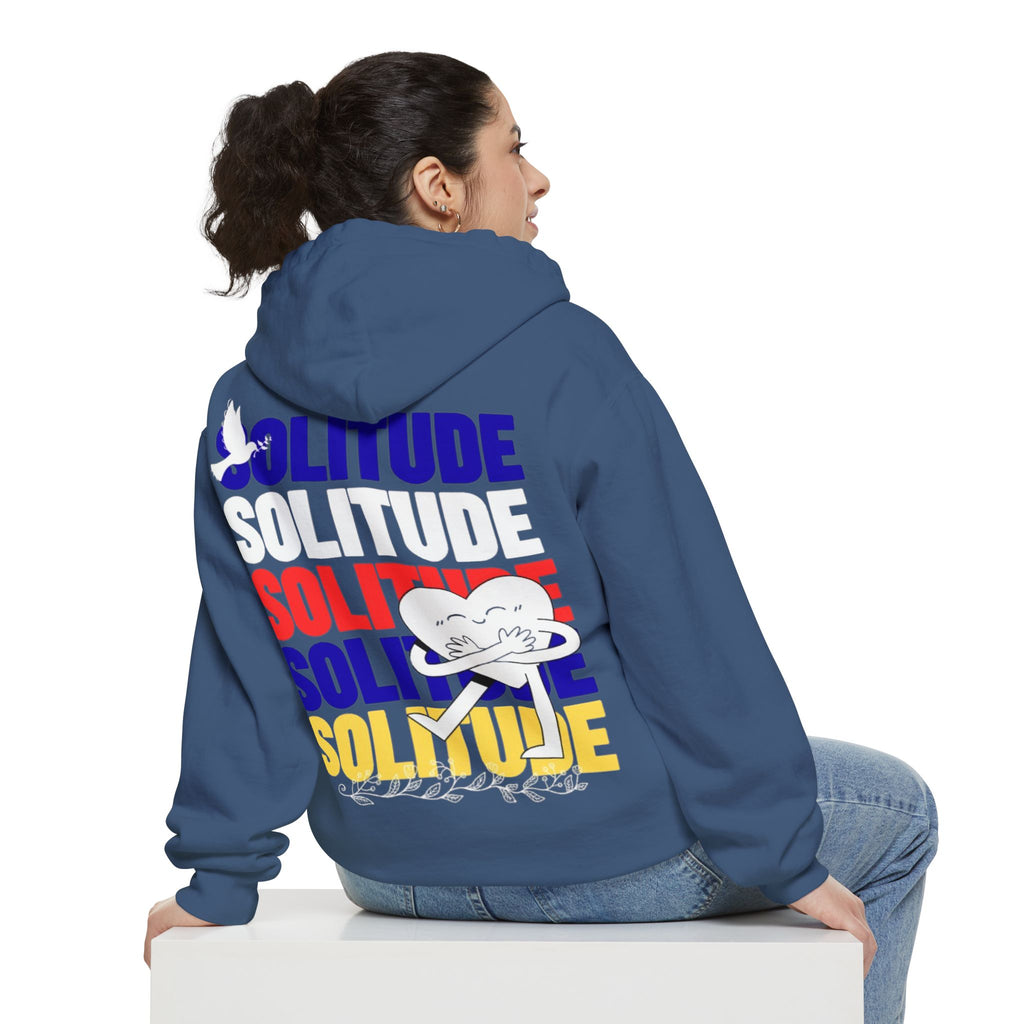 Solitude Unisex Garment-Dyed Hoodie